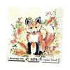 Autumn Fox Paper Napkins Paper Beverage Cocktail Decoupage Party Napkins 5" X 5" Folded Set of 4 Pcs view 1