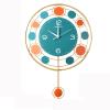 jinyi2016SHOP Wall Clock 20 Inch Wall Clock Silent Movement Sweeping Second Movement Atmosphere Creative Shape Cute Simple Bedroom Living Room Decoration Wall Clock Decorative Clock view 1