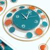 jinyi2016SHOP Wall Clock 20 Inch Wall Clock Silent Movement Sweeping Second Movement Atmosphere Creative Shape Cute Simple Bedroom Living Room Decoration Wall Clock Decorative Clock view 3