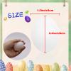 30 Pcs Plastic White Fake Eggs,Easter Eggs,Realistic White Eggs,Faux Fake Egg for DIY Crafts,Painting,Party,Home Decor,Kids,Kitchen view 2