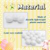 30 Pcs Plastic White Fake Eggs,Easter Eggs,Realistic White Eggs,Faux Fake Egg for DIY Crafts,Painting,Party,Home Decor,Kids,Kitchen view 3