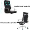 URINGO Office Desk Chair with Arm, PU Leather Cushioned Swivel Gas Stool Adjustable Height Home Office Armchair view 4