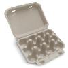 Henlay Quail Egg Cartons - Recycled Cardboard Paper Pulp 3x4 Square Style - Holds One Dozen Quail Eggs- Bulk (144) view 4