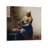 11 Masterpieces by Johannes Vermeer - The Milkmaid Canvas Art Poster and Wall Art Picture Print Modern Family Bedroom Decor Posters 28x28inch(70x70cm) view 1