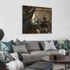 11 Masterpieces by Johannes Vermeer - The Allegory of Painting Poster Decorative Painting Canvas Wall Art Living Room Posters Bedroom Painting 28x28inch(70x70cm) view 2