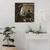 11 Masterpieces by Johannes Vermeer - The Allegory of Painting Poster Decorative Painting Canvas Wall Art Living Room Posters Bedroom Painting 28x28inch(70x70cm) view 4