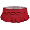 Christmas Tree Skirt Christmas Tree Collar,30 Inches Xmas Tree Skirt Base Stand Cover Christmas Tree Ring Used for Christmas Tree Home Decoration Best Decoration view 1