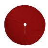 Christmas Tree Skirt 48 Inches Christmas Tree Skirt,Flannelette White Ball Side Xmas Tree Skirt,Used for Indoor Outdoor Festival Home Decoration Best Decoration view 1