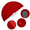 Christmas Tree Skirt 48 Inches Christmas Tree Skirt,Flannelette White Ball Side Xmas Tree Skirt,Used for Indoor Outdoor Festival Home Decoration Best Decoration view 2