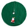 Christmas Tree Skirt Christmas Tree Skirt,Non-Woven Xmas Tree Skirt 31 Inches,with Cute Santa Claus Pattern,Christmas Home Holiday Decoration Gifts Best Decoration view 1