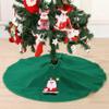 Christmas Tree Skirt Christmas Tree Skirt,Non-Woven Xmas Tree Skirt 31 Inches,with Cute Santa Claus Pattern,Christmas Home Holiday Decoration Gifts Best Decoration view 2