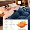 BDMFJY 2.5-5 Kg Super Warm Lamb Solid Color Winter Blanket Double-Sided Fleece Quilt Thickened Warm Plush Quilt,C,200x230cm(3kg) view 2