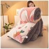 BDMFJY Super Warm Lamb Quilt Winter Blanket King Queen Twin Size Double-Sided Velvet Quilt Thickened Warm Autumn Spring Plush Comforter Core,B,180x220cm(3.5kg) view 2