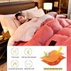 BDMFJY 2.5-5 Kg Super Warm Lamb Solid Color Winter Blanket Double-Sided Fleece Quilt Thickened Warm Plush Quilt,B,180x220cm(3.5kg) view 2