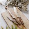 Arcos Nordika Series 3-Piece Professional Knife Set - High Precision Nitrum Stainless Steel Blades, FSC-Certified. 100% Natural Ovengkol Wood Handles view 2