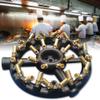 LOYALHEARTDY Commercial Jet Burner for Chinese Wok, Natural Gas, 32 Heads, 80,000 BTU, Cast Iron, Black, Adjustable Temperature Control view 2