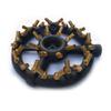 LOYALHEARTDY Commercial Jet Burner for Chinese Wok, Natural Gas, 32 Heads, 80,000 BTU, Cast Iron, Black, Adjustable Temperature Control view 4