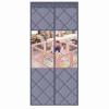 Magnetic Thermal Insulated Door Curtain 3581inch, Winter Household Windproof Air Conditioner Partition Curtain with Heavy Duty Bi Fold Door Easy Install, for Air Conditioner Heater Room/Kitchen view 1