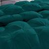 High Kotton All Season Comforter Summer Cooling 3 Piece Comforter King/Cal-King Size, Exquisite Pinch Pleat Design, Premium Baffle Box, 800 Thread Count 100% Egyptian Cotton - Teal view 2