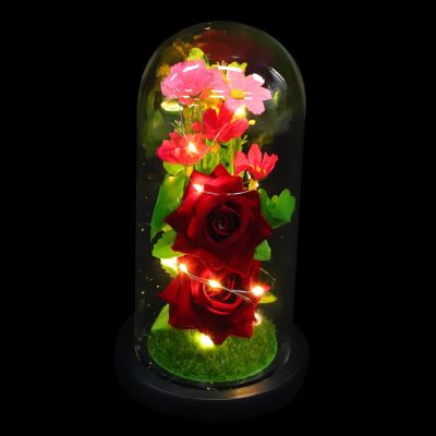 Lurrose 1pc Night Light Glowing Adorn Valentine's Day Decor Chic Decor Decor Desktop Decor Desktop Scene Adornment Simulation Decor