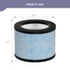 TZ-K1 DH-JH01 HEPA Replacement Filter Compatible with AROEVE MK01 MK06 MG01JH, ToLife TZ-K1, FreAire KN6391 and Kloudi DH-JH01 Air Cleaner Purifier, Pack of 3 view 4