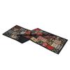 100% Cotton Beads Ethnic Indian Room Decor Table Dinning Cloth Handmade Decorative Art Embroidered Patchwork Table Runner (Black, 20" x 60") view 4