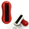 4 PC Table Crumb Cleaner Brush Sweeper Handheld Rolling Kitchen Portable Vacuum Reusable Handheld Crumb Sweeper Nutshell Soft Bristles Debris Collector for Table Mat Bed Sheets Sofas Clothes Cleaning view 1