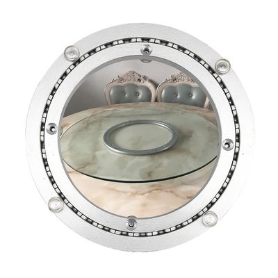 16 Inch Heavy Duty DIY Swivel Turntable Lazy Susan Rotating Turntable Bearing Swivel Plate Aluminium Smooth & Quiet Large Turn Table For Kitchen Dining-Table Multi-size Multi-purposec