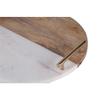 Renwil Dinova 2x14 Modern Wood Decorative Tray in Natural/White view 2
