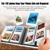 256 Pockets Photo Album for Polaroid 600 Itype Pictures, Large Photo Album for Polaroid i-Type, 600, SX-70 Instant Photos, Picture Book Capacity 256 Photos for Fujifilm Wide Instant Camera (White) view 4