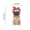 tooloflife Cartoon Glasses Holder Cute Dog Eyeglass Stands Resin Sunglasses Display Animal Shaped Gift for Home Office Desk Decor(Pugs) view 2