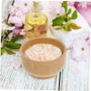 1 set Skin Lady Beauty Household Hair Women Mixing Silicone at Stirring Makeup Applicator Facial for Spoon Kits Spatula Wooden Tools Brush Home Homemade Kit Care Supplies Bowl view 4