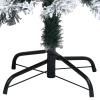 Tidyard Artificial Christmas Tree, Green PVC Snow Flocked Pine Xmas Tree with Adjustable Branches 70.9 Inches for Indoor Outdoor Holiday Decor view 3