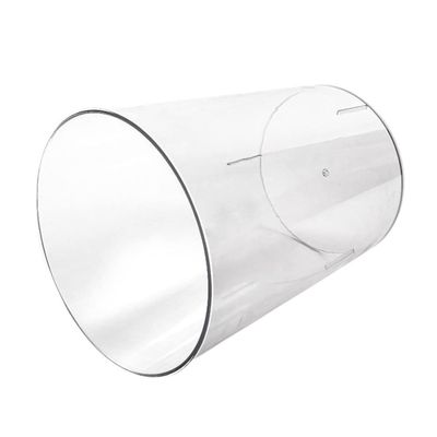 Cabilock Transparent Trash Can Clear Trash Containers Trash Bin Slim Bathroom Trash Can Outdoor Large Kitchen Wastebasket Garbage Can Garbage Container The Pet