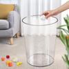 Cabilock Transparent Trash Can Clear Trash Containers Trash Bin Slim Bathroom Trash Can Outdoor Large Kitchen Wastebasket Garbage Can Garbage Container The Pet view 2