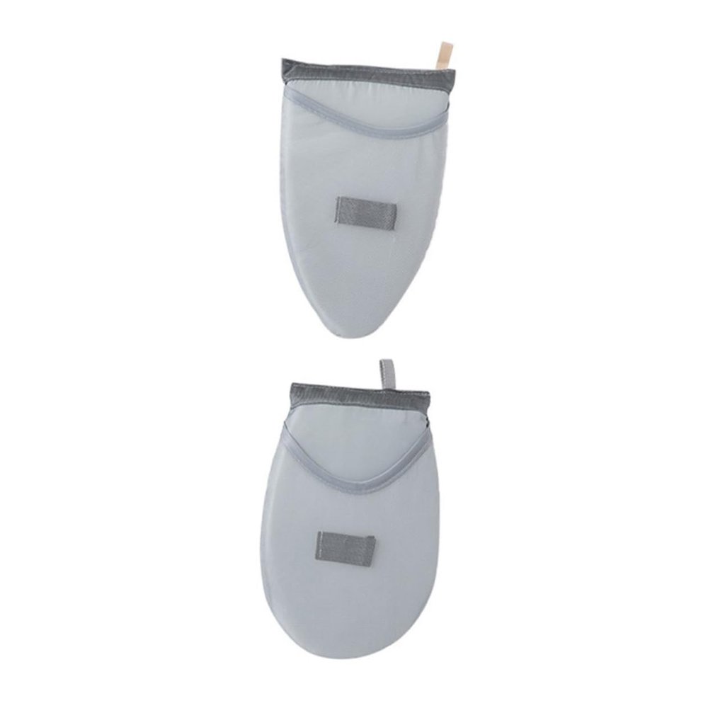 2Pcs Sponge Ironing Board mitt Clothes Steamers for Clothes Anti steam Glove Thick Ironing Full Size Board pad Cover Travel mini Cotton Plate