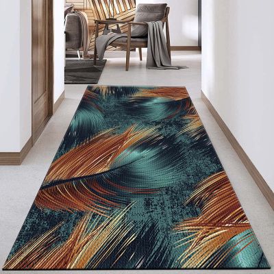 FFcarpet Hallway Runner Rug Non Slip 3'4"x5' Modern Fashion Washable Area Rug for Kitchen