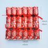 Christmas Cracker Set of 6pcs 10 inch Snowflake Santa Claus Father Christmas (Deep red Snowflake) view 2