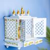 Wooden Temple/Home Temple/Pooja Mandir/Pooja Mandap/Temple for Home by Kamdhenu Art And Craft (White) view 4