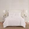 The Farmhouse by Rachel Ashwell Rosebury White and Pink Cotton 3-Piece Full/Queen Duvet Set, Floral, 100% Cotton, for Men and Women, Oeko-TEX Certified Confidence view 1