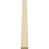 Ekena Millwork GPP072X012X100ART Artisan Architectural Grade PVC Gable Pediments, 72"W x 12"H x 1"P (4/12) Pitch view 3