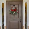 Jinegelela 2PCS Magnetic Metal Wreath Hanger Door Hook, Wreath Hook Holder for Metal Door (Black1) view 2