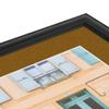 ArtToFrames 11x14 inch Black Stain on Solid Red Oak Picture Frame with 2 Inch Single Coronado Mat, SingleMat-0066-59504-YBLK-11x14-592 view 4