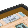 ArtToFrames 24x24 inch Black Stain on Solid Red Oak Picture Frame with 2 Inch Single Coronado Mat, SingleMat-0066-59504-YBLK-24x24-592 view 4