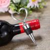 60 Pack Bridal Shower Favors Heart Shape Wine Stoppers Bulk Wedding Favors for Guests Love Wine Bottle Stopper Sliver Champagne Beer Bottle Cover with Sheer Bags Labels Wedding Gift Valentine Decor view 4