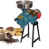 LILYPELLE 3000W Electric Grain Mill, 110V Corn Grinder Mill Grinder Heavy Duty Grain Grinders Commercial Electric Feed Mill Dry Cereals Grinders Corn Grain Coffee Wheat Feed Machine With Funnel view 1