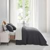CHIXIN Oversized Bedspread Coverlet Set King Size - Lightweight Bedding Cover - Ultrasonic Quilting - 5 Piece Reversible Bedspread - Vintage Rose Pattern (King, Dark Grey) view 3