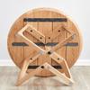 Side Table Coffee Side Table All Solid Wood Round Coffee Table Nordic Simple Modern High-end Oak End Tables Decoration Living Room Perfect Furniture view 2