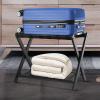 YLZENOBIA Luggage Rack, Folding Luggage Rack for Guest Room, Bedroom, Hotel, with Shoe Shelf view 4