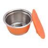 EVTSCAN Stainless Steel Reusable Refillable Coffee Capsule Cup Filter Set for Dolce Gusto Machine(Orange) view 3